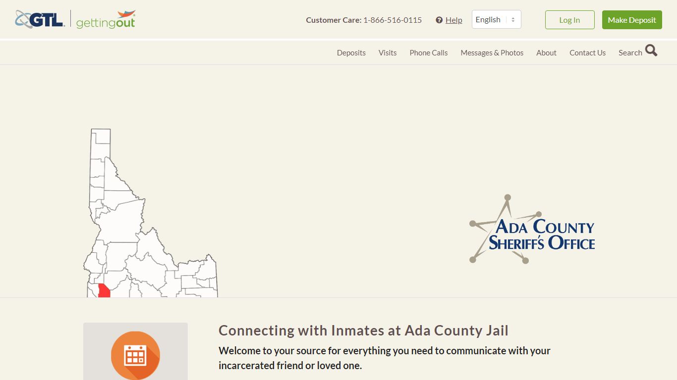 Ada County Jail - Inmate Calls and Video Visits - GettingOut